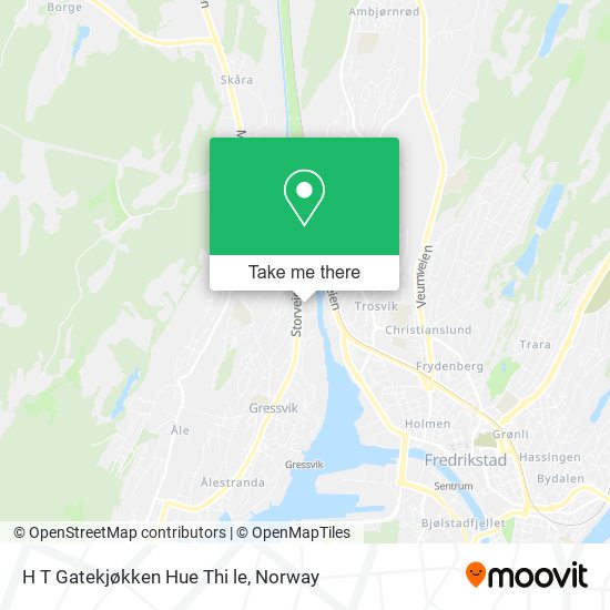 H T Gatekjøkken Hue Thi le map