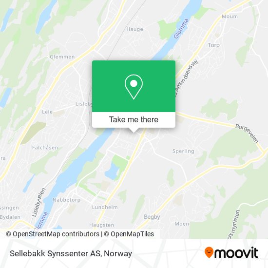 Sellebakk Synssenter AS map