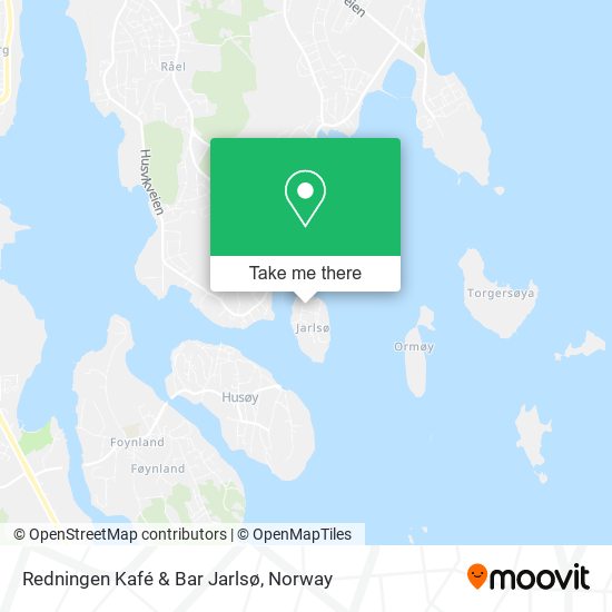 Redningen Kafé & Bar Jarlsø map