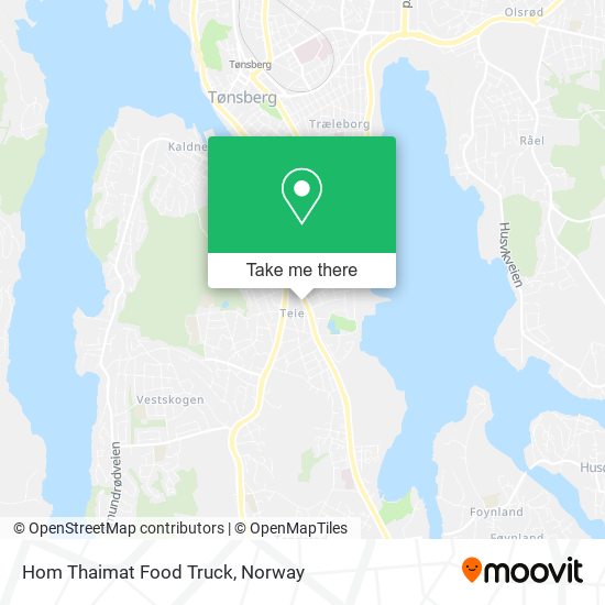 Hom Thaimat Food Truck map