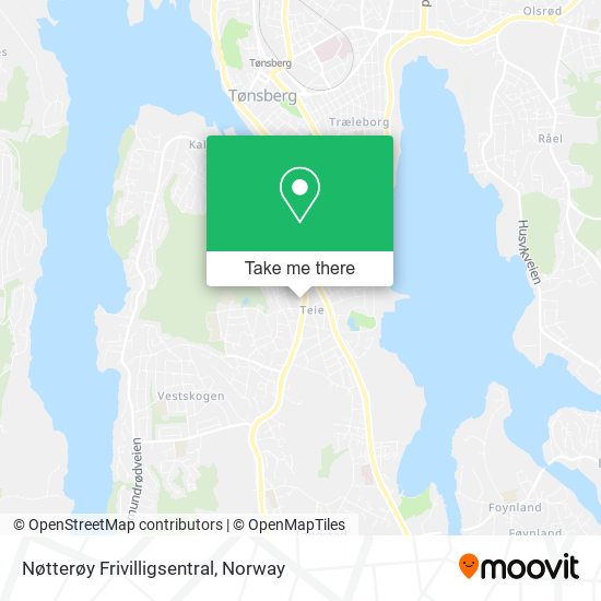 Nøtterøy Frivilligsentral map