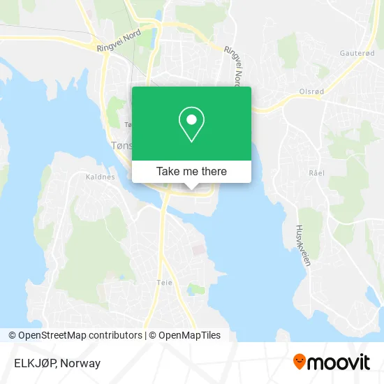 ELKJØP map
