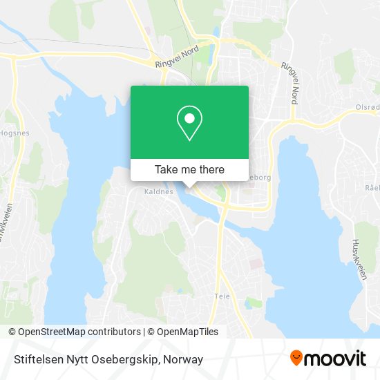 Stiftelsen Nytt Osebergskip map