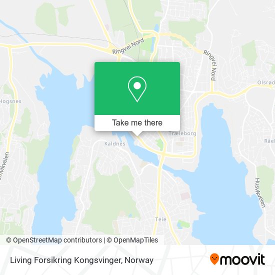 Living Forsikring Kongsvinger map