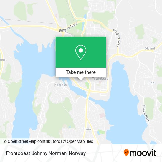 Frontcoast Johnny Norman map