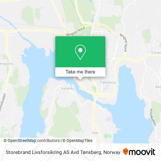 Storebrand Livsforsikring AS Avd Tønsberg map