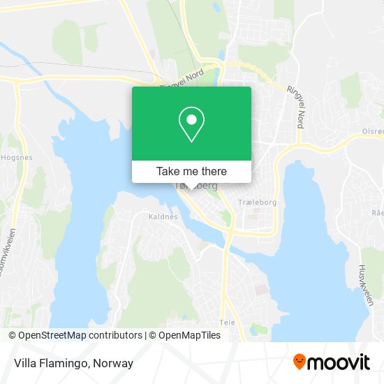 Villa Flamingo map