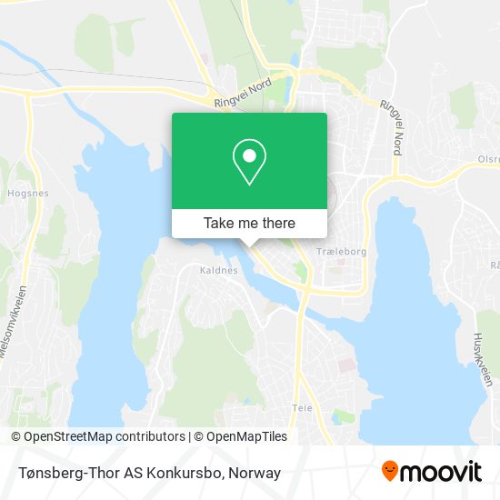 Tønsberg-Thor AS Konkursbo map