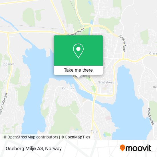 Oseberg Miljø AS map