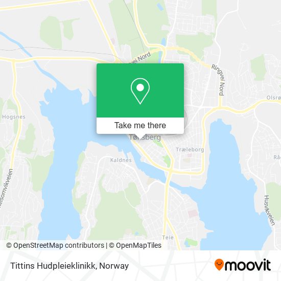 Tittins Hudpleieklinikk map