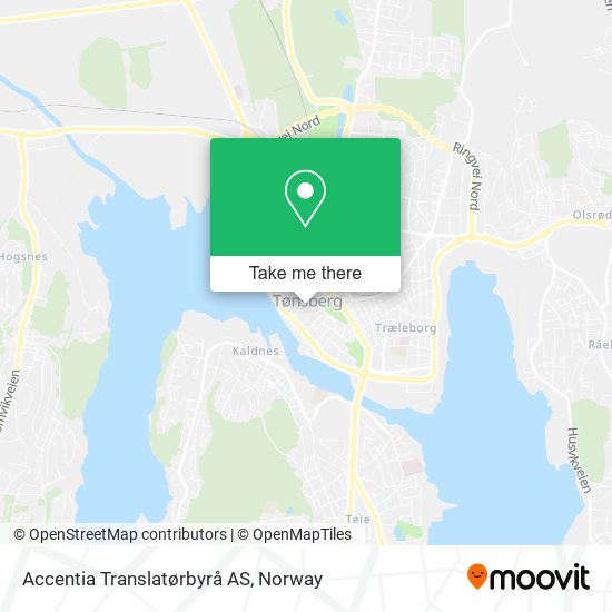 Accentia Translatørbyrå AS map