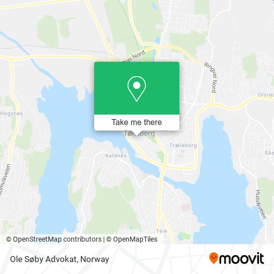 Ole Søby Advokat map