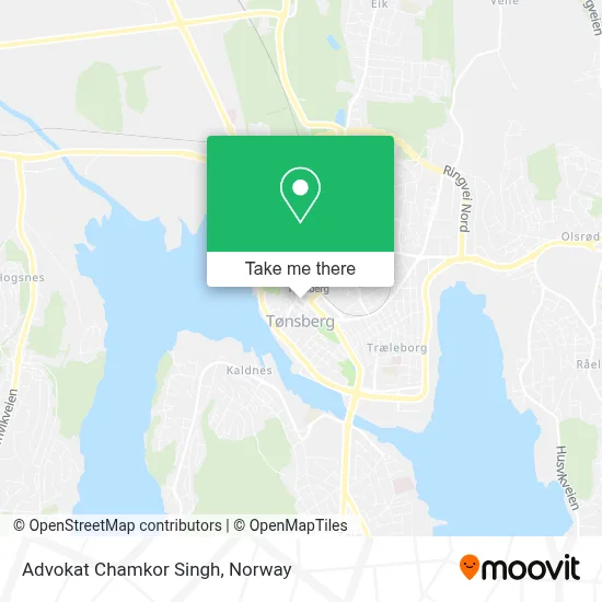 Advokat Chamkor Singh map