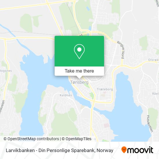 Larvikbanken - Din Personlige Sparebank map