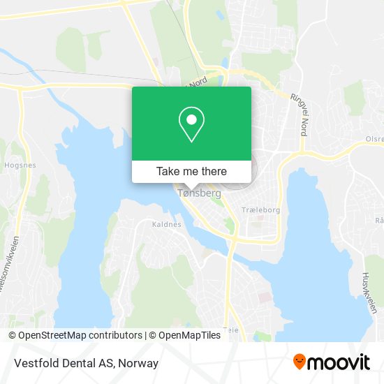 Vestfold Dental AS map