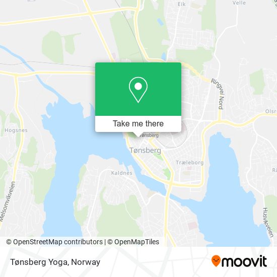 Tønsberg Yoga map