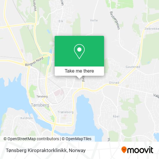 Tønsberg Kiropraktorklinikk map