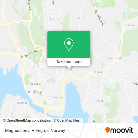 Magnussen J A Engros map