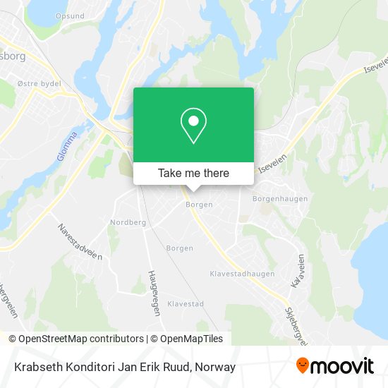 Krabseth Konditori Jan Erik Ruud map