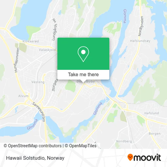 Hawaii Solstudio map