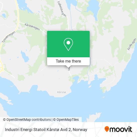 Industri Energi Statoil Kårstø Avd 2 map