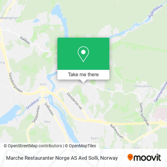 Marche Restauranter Norge AS Avd Solli map
