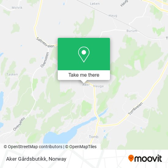 Aker Gårdsbutikk map