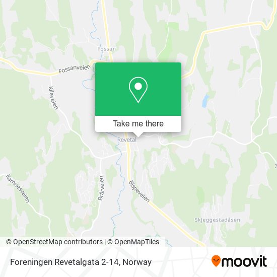 Foreningen Revetalgata 2-14 map