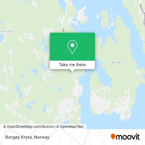 Borgøy Kryss map