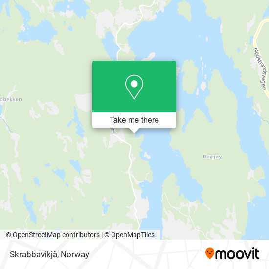 Skrabbavikjå map