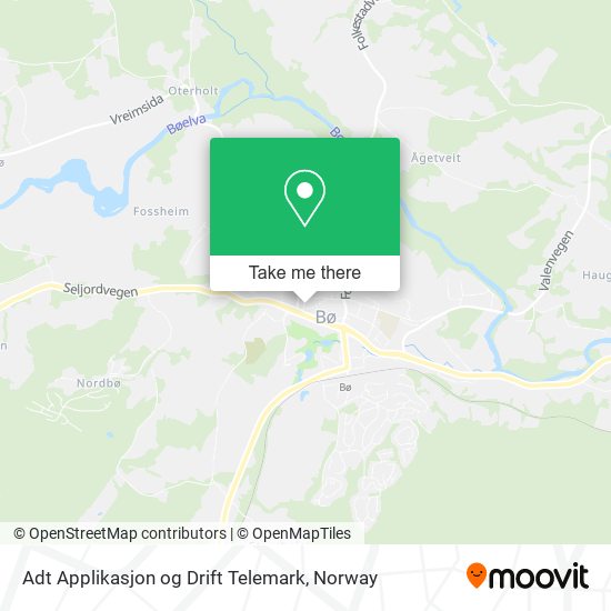 Adt Applikasjon og Drift Telemark map