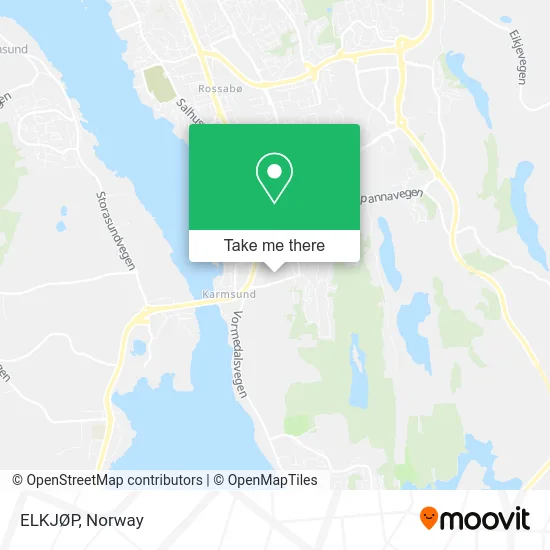 ELKJØP map