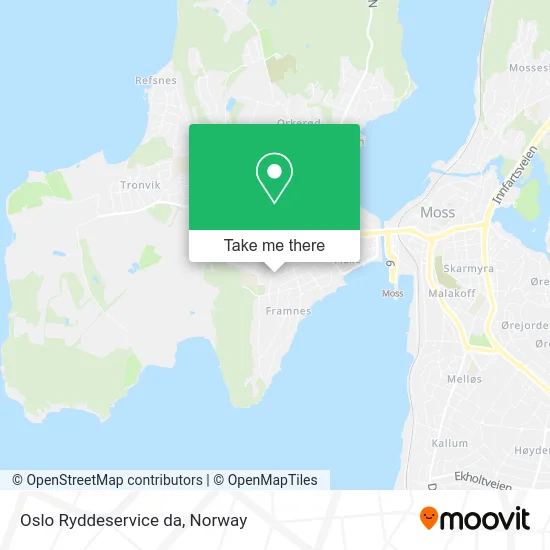 Oslo Ryddeservice da map