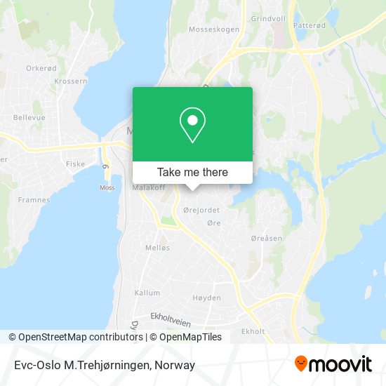 Evc-Oslo M.Trehjørningen map