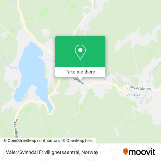 Våler / Svinndal Frivillighetssentral map
