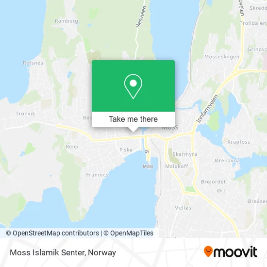 Moss Islamik Senter map