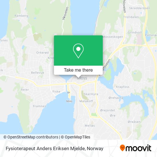 Fysioterapeut Anders Eriksen Mjelde map