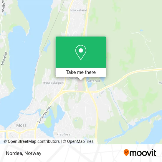 Nordea map