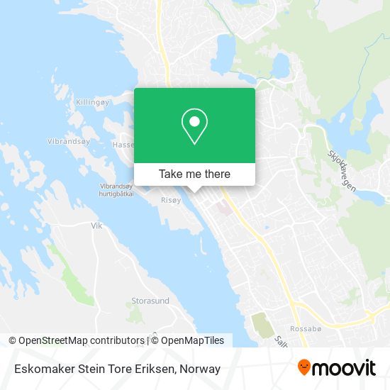 Eskomaker Stein Tore Eriksen map