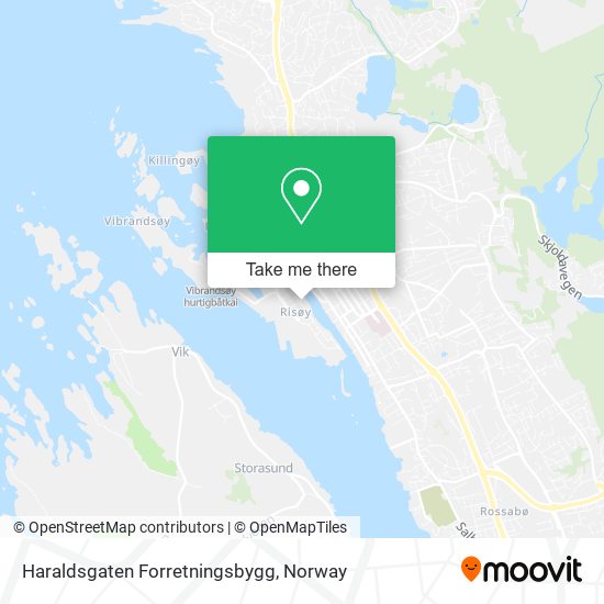 Haraldsgaten Forretningsbygg map