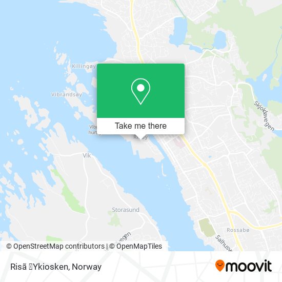 Risã ̧Ykiosken map