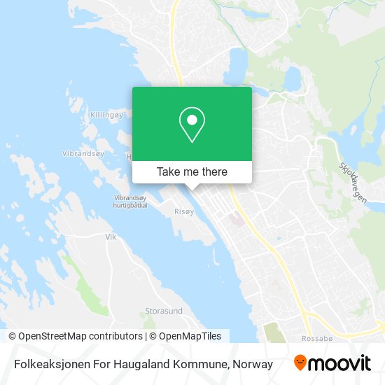 Folkeaksjonen For Haugaland Kommune map