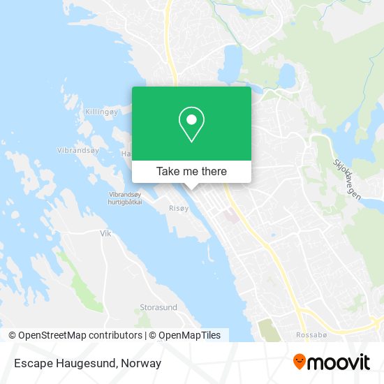 Escape Haugesund map