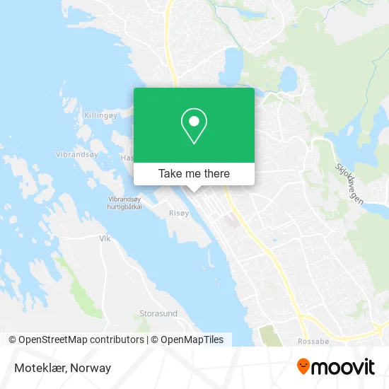 Moteklær map