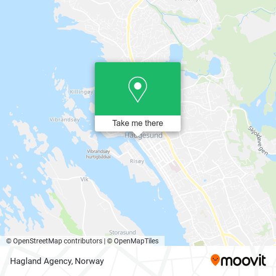 Hagland Agency map