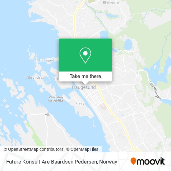 Future Konsult Are Baardsen Pedersen map