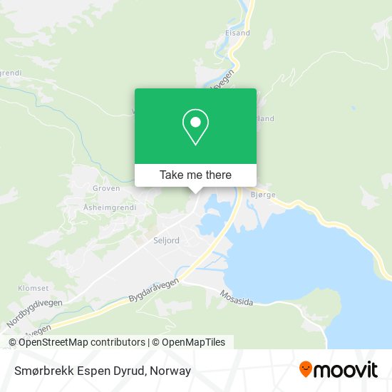 Smørbrekk Espen Dyrud map