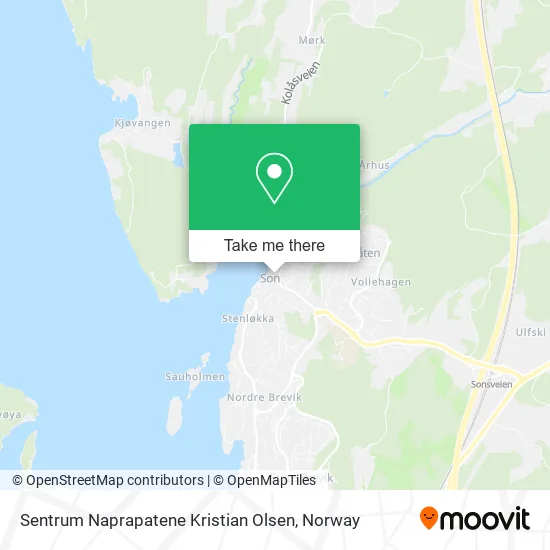 Sentrum Naprapatene Kristian Olsen map