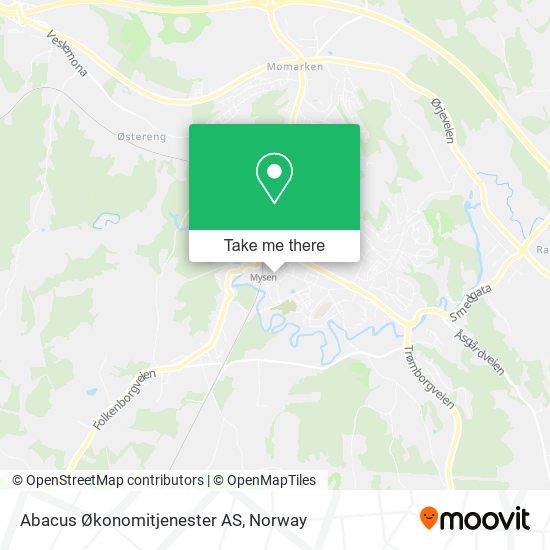 Abacus Økonomitjenester AS map