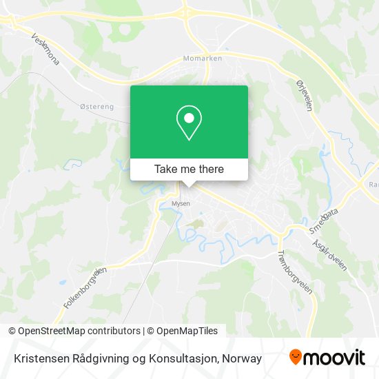 Kristensen Rådgivning og Konsultasjon map